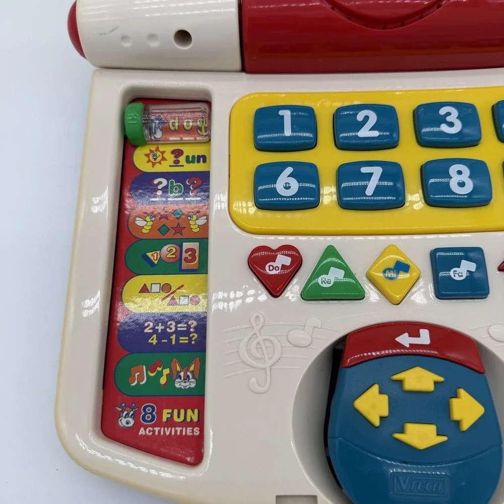 Vtech Little Smart PC Fun Plus Computer for kids 1997 Vintage Works!